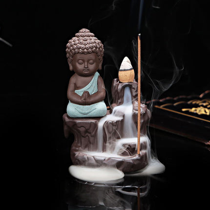 Little Buddha Ceramic Incense Burner - Wnkrs