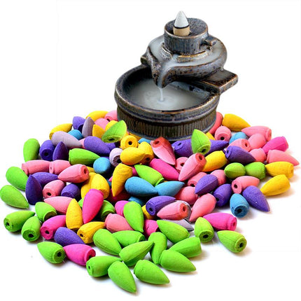 10 Pcs Mixed Natural Incense Cones Set - wnkrs