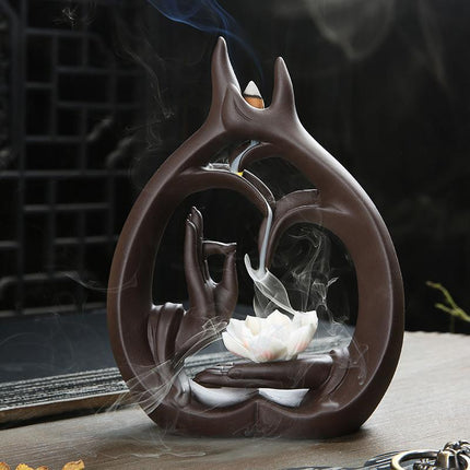 Buddha Hand Incense Burner - Wnkrs