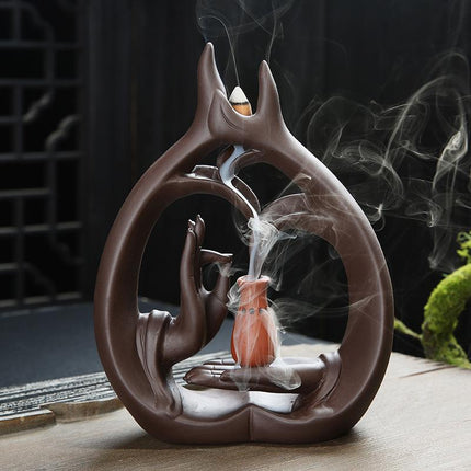 Buddha Hand Incense Burner - Wnkrs