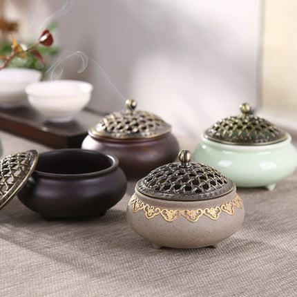 Arabian Nights Themed Ceramic Incense Burner - Wnkrs