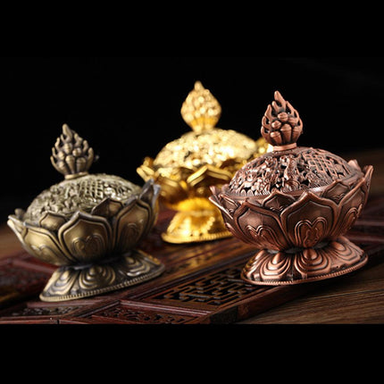 Mini Tibetan Lotus Incense Burner - Wnkrs
