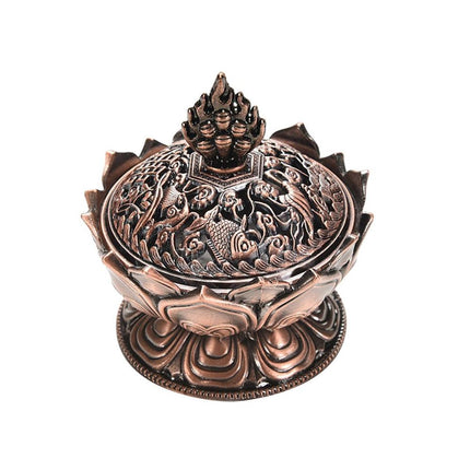 Mini Tibetan Lotus Incense Burner - Wnkrs