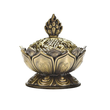 Mini Tibetan Lotus Incense Burner - Wnkrs