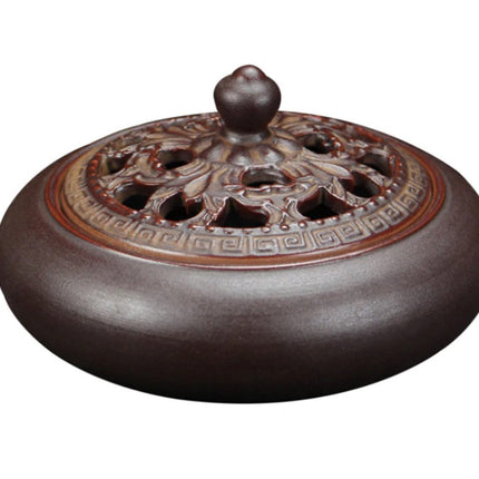 Carved Ceramic Incense Burner - Wnkrs