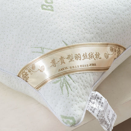 Bamboo Fiber Rectangle Shaped Pillow for Sleeping - wnkrs