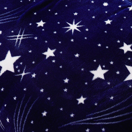 Polyester Blanket with Stars Pattern - wnkrs