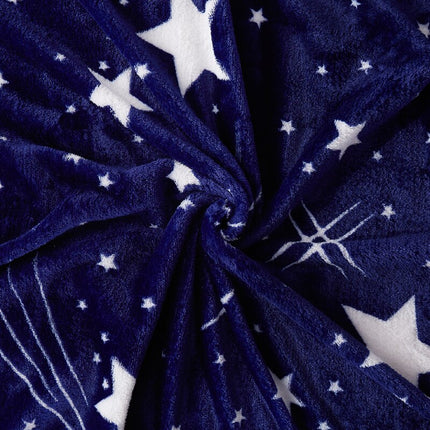 Polyester Blanket with Stars Pattern - wnkrs