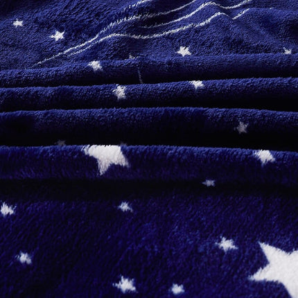 Polyester Blanket with Stars Pattern - wnkrs