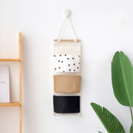 Cotton and Linen Wall Hanging Organizer - Wnkrs