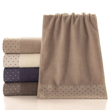 Cotton Towel with Circles Pattern - Wnkrs