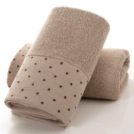 Cotton Towel with Circles Pattern - Wnkrs