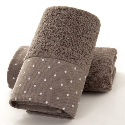 Cotton Towel with Circles Pattern - Wnkrs