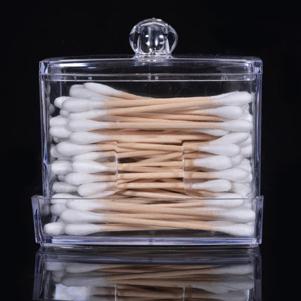 Transparent Cotton Swab Dispenser - wnkrs