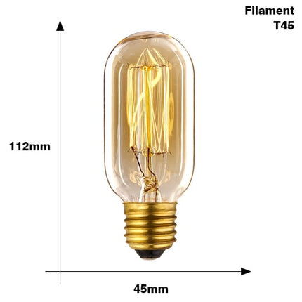 Retro Style E27 Incandescent Bulb - Wnkrs