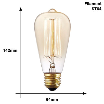 Retro Style E27 Incandescent Bulb - Wnkrs