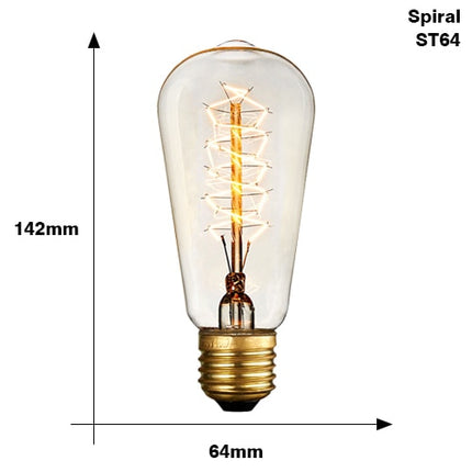 Retro Style E27 Incandescent Bulb - Wnkrs
