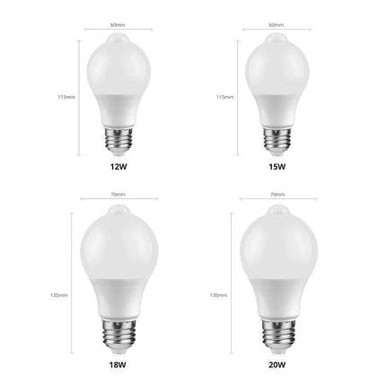 E27 LED Night Light Bulb with Motion Sensor - Wnkrs