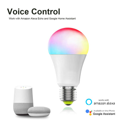 LED Bulb with Smart Life APP, Voice Control for Google Home, Alexa - Wnkrs