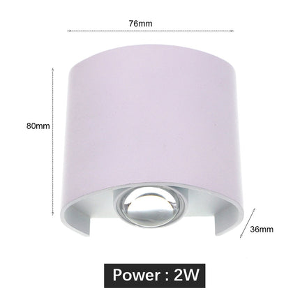 Double Sided Aluminum Outdoor LED Wall Lamp - Wnkrs