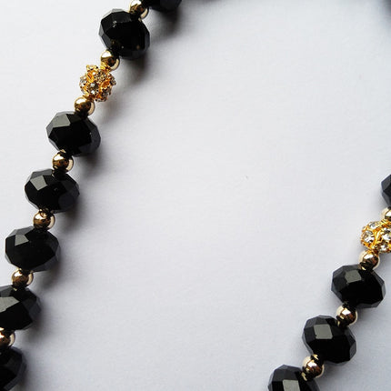 Islamic Black Crystal Beads - wnkrs