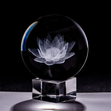 3D Carving Crystal Ball - wnkrs
