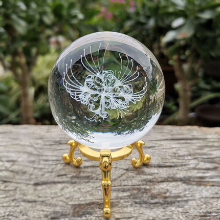 3D Carving Crystal Ball - wnkrs