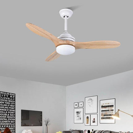 Remote Control Wooden Design Ceiling Fan - Wnkrs