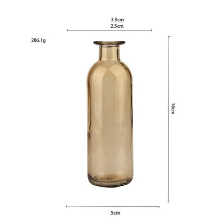 Transparent Glass Decorative Vase - wnkrs