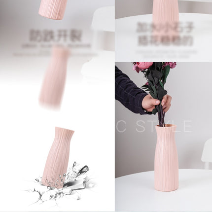 Plastic Flower Vase for Home Decor - wnkrs