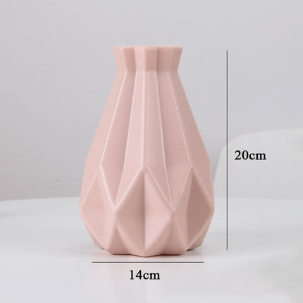 Plastic Flower Vase for Home Decor - wnkrs