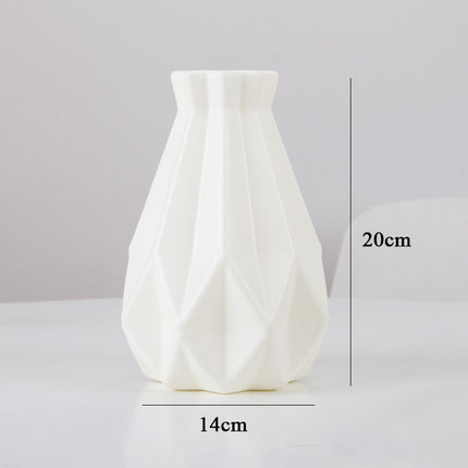 Plastic Flower Vase for Home Decor - wnkrs