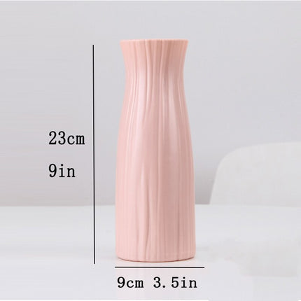 Plastic Flower Vase for Home Decor - wnkrs