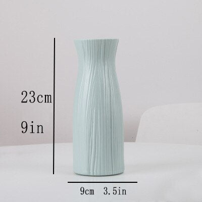 Plastic Flower Vase for Home Decor - wnkrs