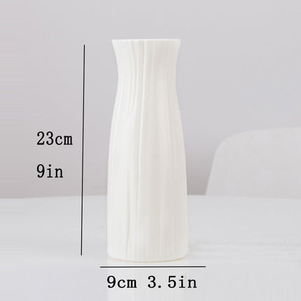 Plastic Flower Vase for Home Decor - wnkrs