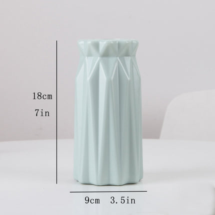 Plastic Flower Vase for Home Decor - wnkrs