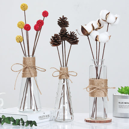 Creative Nordic Glass Bottle Vase - wnkrs