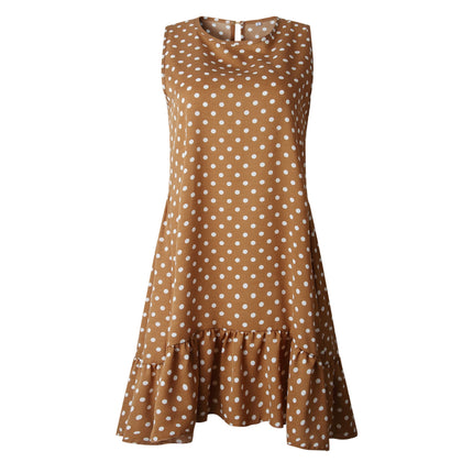 Women's Polka Dot Chiffon Dress - wnkrs