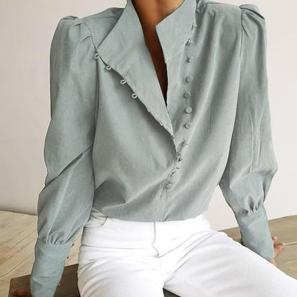 Elegant Turtleneck Blouse for Women - Wnkrs