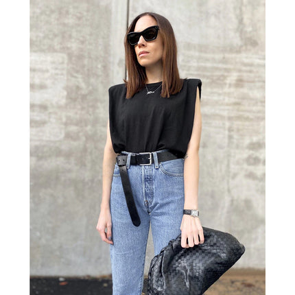 Sleeveless Cotton Women's Top in Multiple Variations - Wnkrs