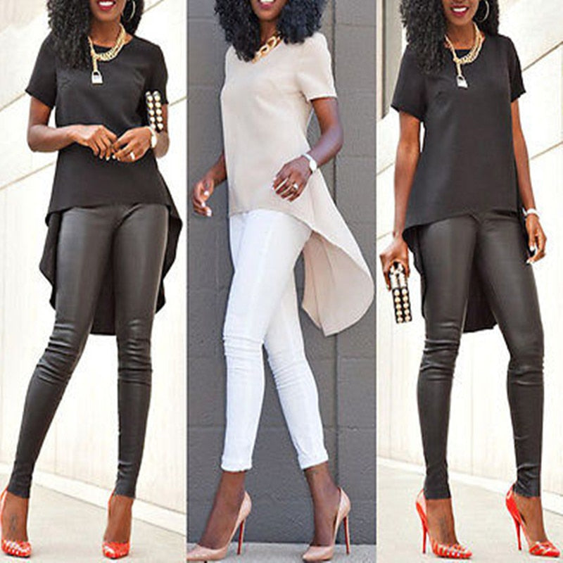 Women's Stylish Loose Chiffon Blouse