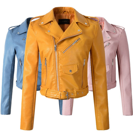Women's Vintage Leather Jacket - Wnkrs