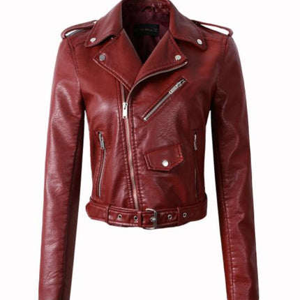 Women's Vintage Leather Jacket - Wnkrs
