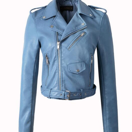 Women's Vintage Leather Jacket - Wnkrs