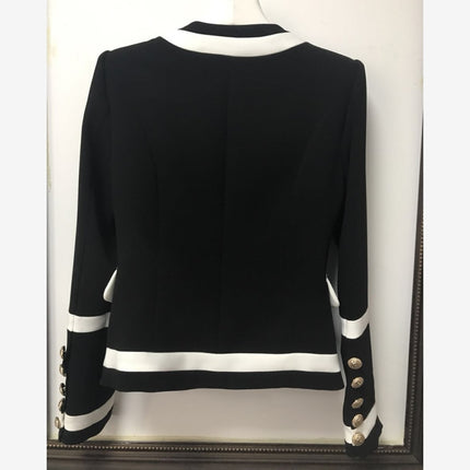 Classic Women's Blazer in Black and White Colors - Wnkrs