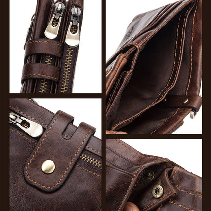 Men's Personalized Leather Wallet - Wnkrs