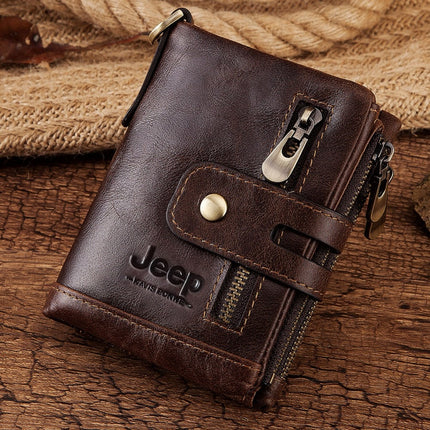 Men's Personalized Leather Wallet - Wnkrs
