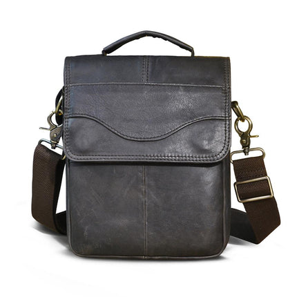Casual Leather Messenger Bag for Men - Wnkrs