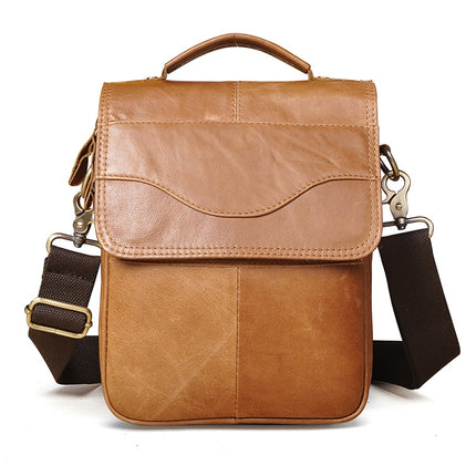 Casual Leather Messenger Bag for Men - Wnkrs