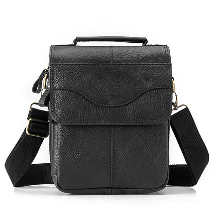 Casual Leather Messenger Bag for Men - Wnkrs